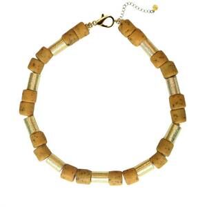 NEW ACCESSORY CONCIERGE women's ramos necklace in goldenrod